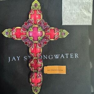 Jay Strongwater limited edition wall cross
part of the "Gilgamesh" collection.